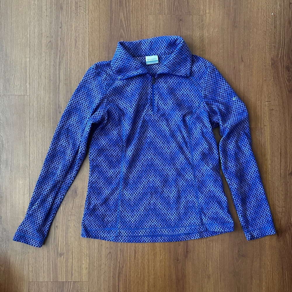 Columbia 1/4 Zip Glacial Long Sleeve Pull Over